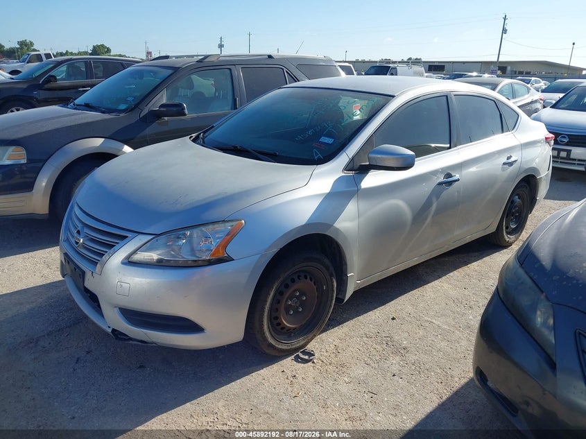 2014 NISSAN SENTRA auction photo 2