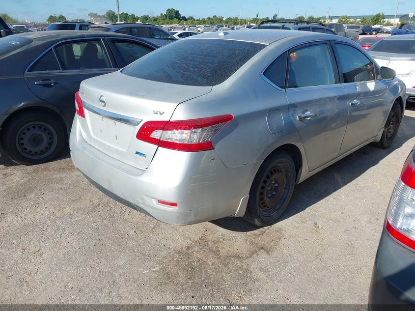 2014 NISSAN SENTRA auction photo 4