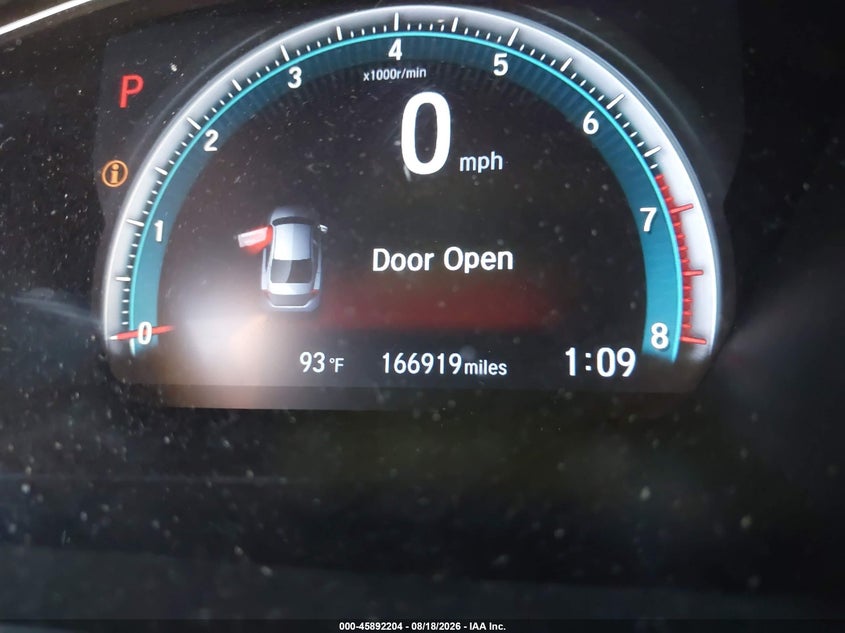 2019 HONDA CIVIC SEDAN 2.0L I-4 DOHC, VVT, 158HP