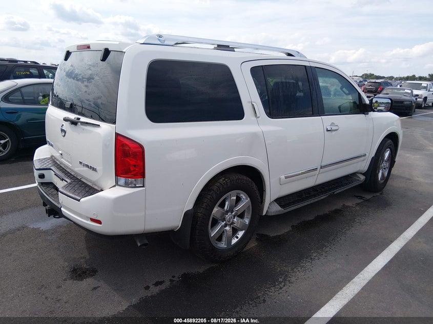Vin: 5n1aa0ne0en608239, lot: 46391266, nissan armada platinum 20144