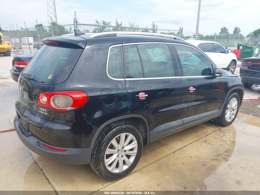 Vin: wvgbv7ax9aw511697, lot: 46391300, volkswagen tiguan se 20104