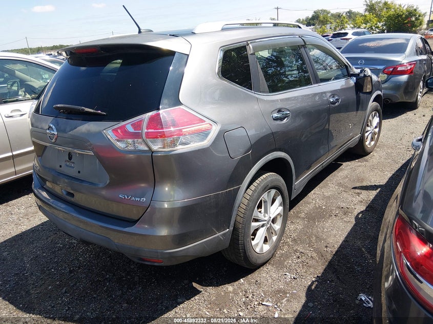 2015 NISSAN ROGUE SPORT UTILITY VEHICLE 2.5L I-4 DOHC, VVT, 170HP