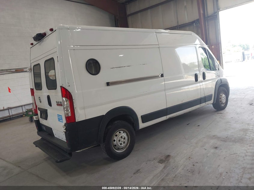 Vin: 3c6trvdg6le110156, lot: 46391400, ram promaster 2500 high roof 159 wb 20204