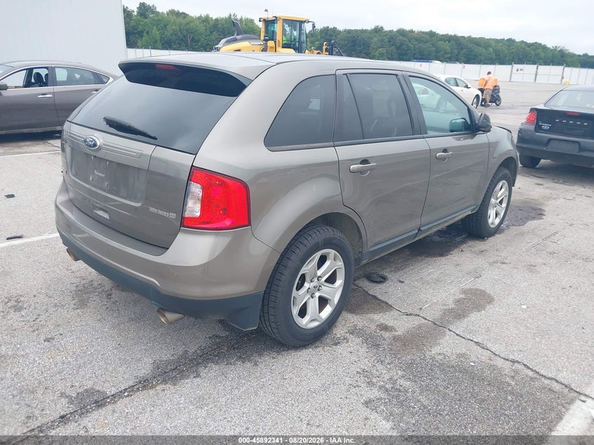 Vin: 2fmdk4jc5eba55508, lot: 46391402, ford edge sel 20144