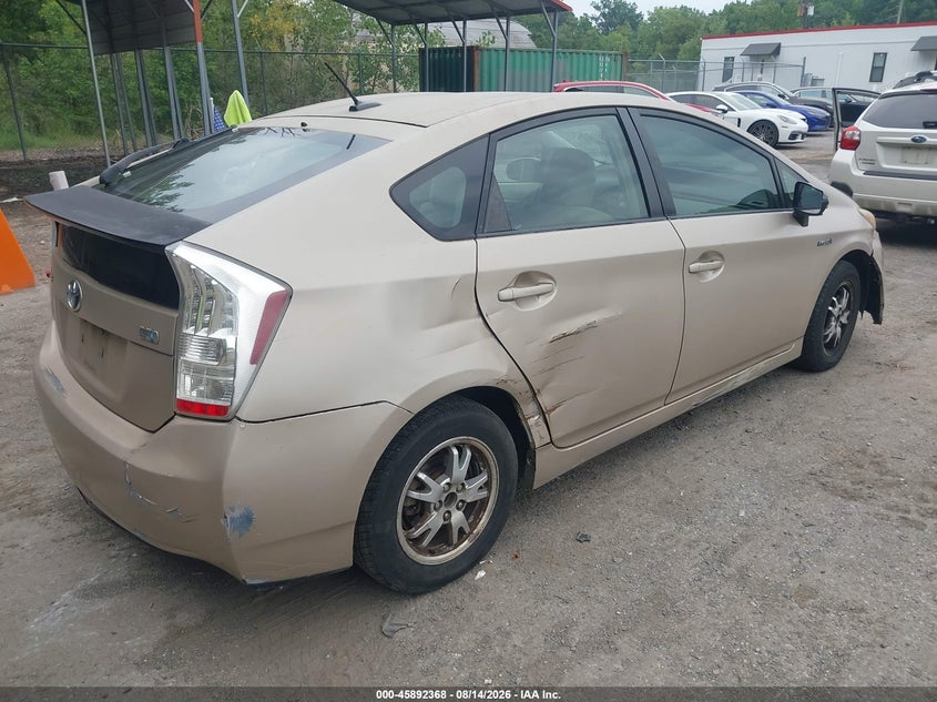 TOYOTA PRIUS 2010 VIN JTDKN3DU6A1006230