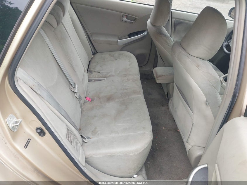 TOYOTA PRIUS 2010 VIN JTDKN3DU6A1006230