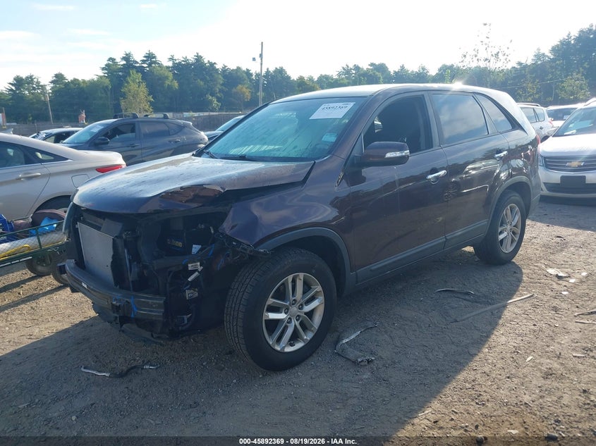 Vin: 5xykt3a68fg661217, lot: 46391430, kia sorento lx 20152