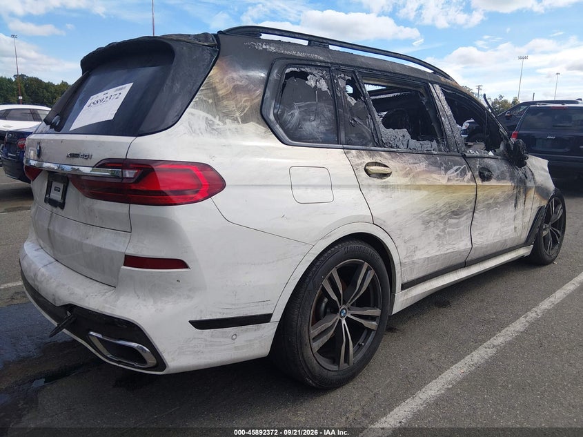 Vin: 5uxcw2c08m9d85961, lot: 46391433, bmw x7 xdrive40i 20214