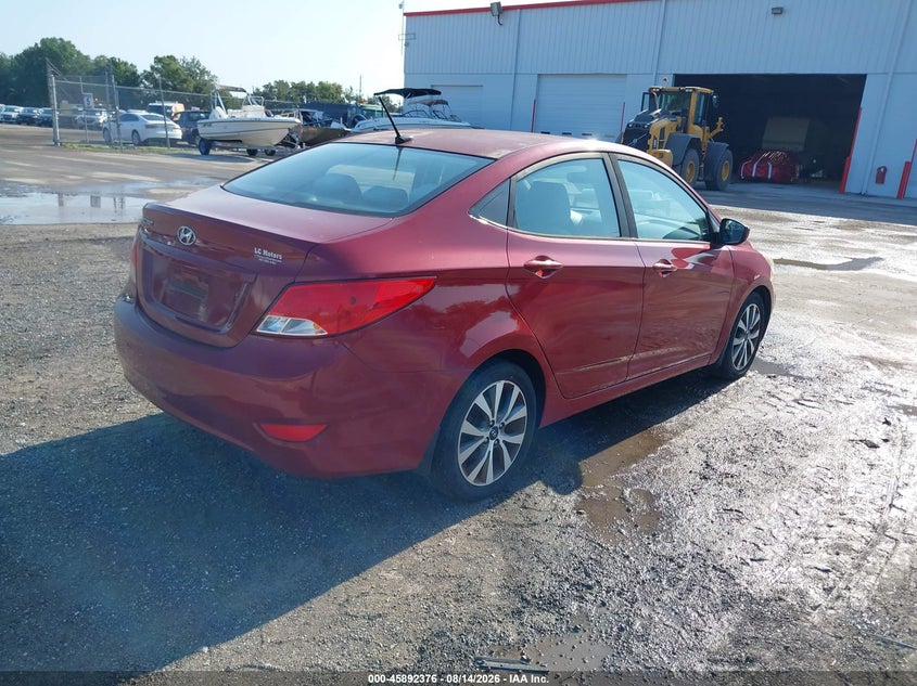2017 HYUNDAI ACCENT SEDAN 1.6L I-4 DI, DOHC, VVT, 137HP