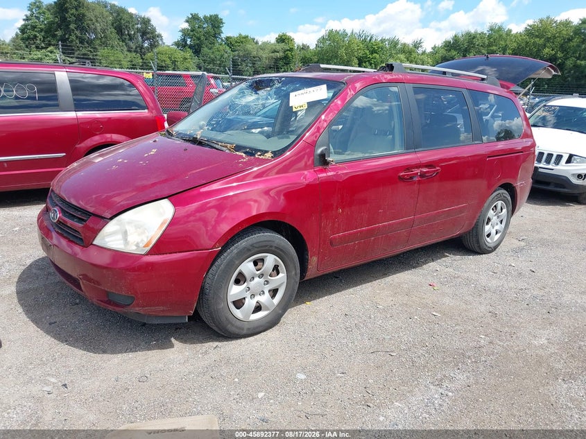 KIA SEDONA 2006 VIN KNDMB233166070271
