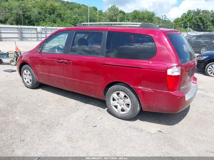 KIA SEDONA 2006 VIN KNDMB233166070271