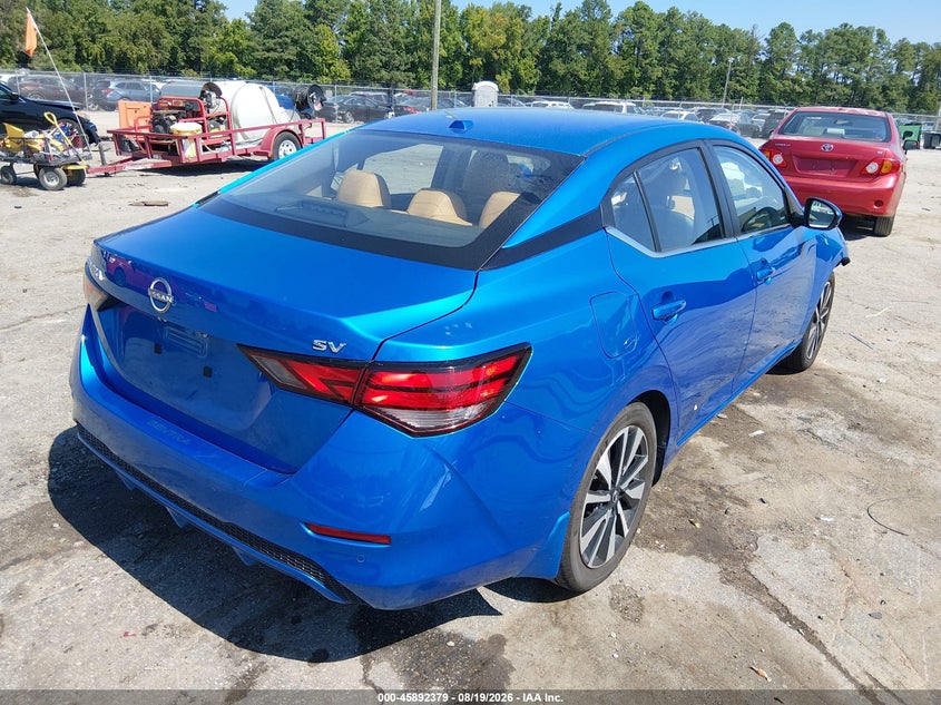 Vin: 3n1ab8cv6ry323589, lot: 46391440, nissan sentra sv xtronic cvt 20244