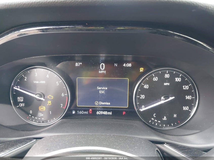 2023 BUICK ENVISION SPORT UTILITY VEHICLE 2.0L I-4 DI, DOHC, VVT, TURBO, 228HP