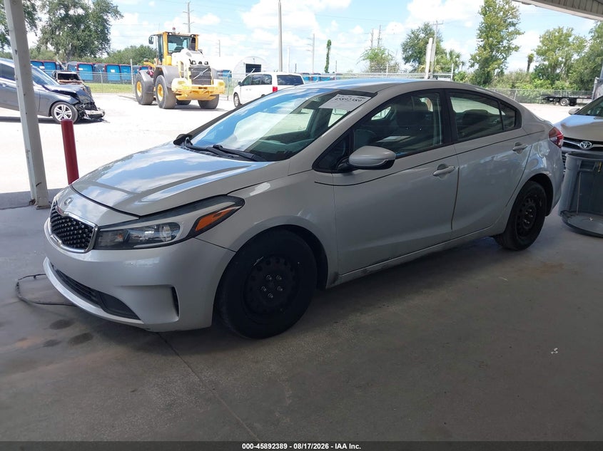 Vin: 3kpfk4a70je254419, lot: 46391450, kia forte lx 20182