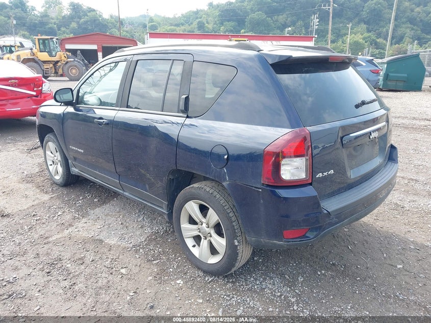 Vin: 1c4njdbbxed510736, lot: 46391461, jeep compass sport 20143
