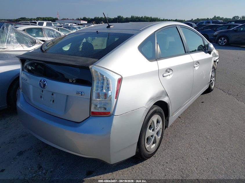 2010 TOYOTA PRIUS auction photo 4