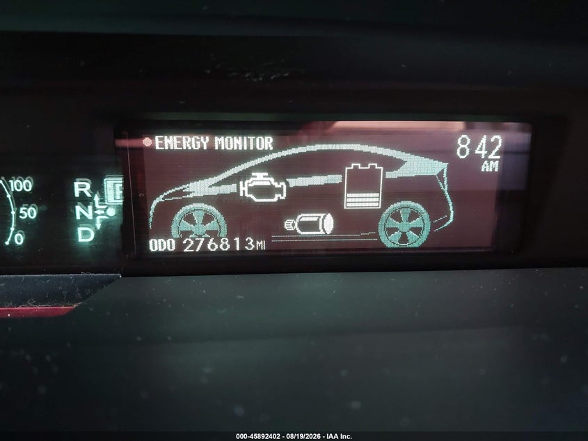2010 TOYOTA PRIUS auction photo 7
