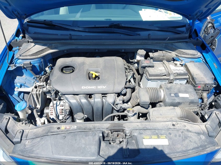 HYUNDAI ELANTRA 2017 VIN 5NPD84LF4HH014354