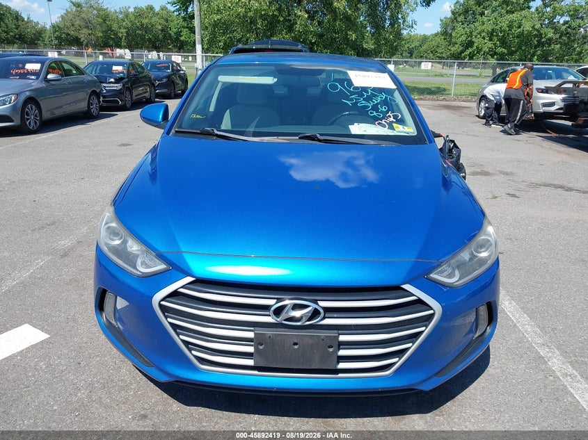 HYUNDAI ELANTRA 2017 VIN 5NPD84LF4HH014354