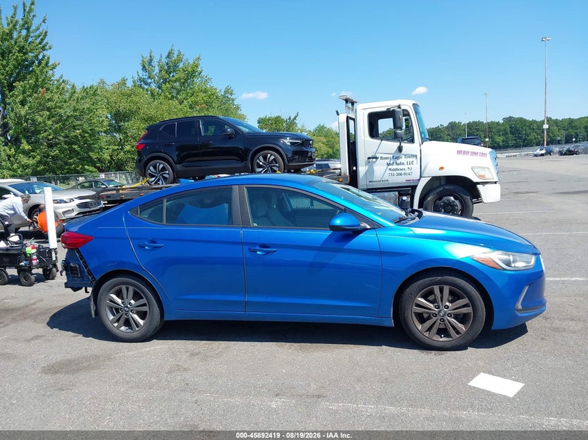 HYUNDAI ELANTRA 2017 VIN 5NPD84LF4HH014354