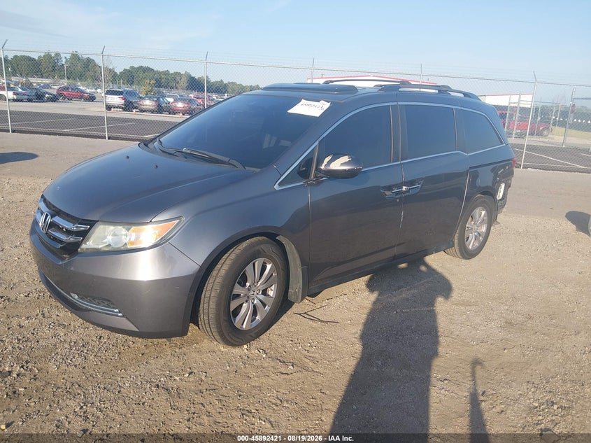 2014 HONDA ODYSSEY auction photo 2