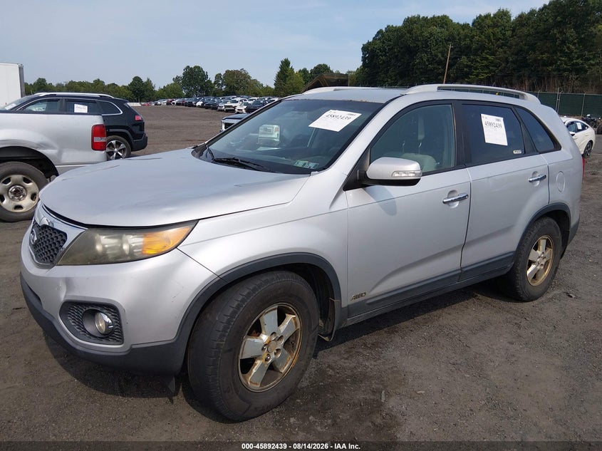 Vin: 5xyktda20bg078654, lot: 46391500, kia sorento lx v6 20112