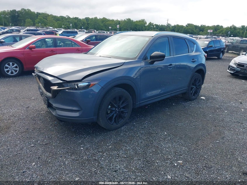 Vin: jm3kfbcm8m0341922, lot: 46391501, mazda cx-5 carbon edition 20212