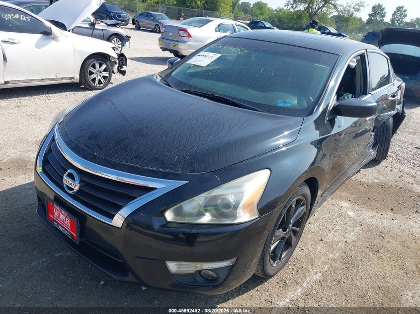 2013 Nissan Altima, Левый зад, IAAI, VIN 1N4AL3AP1DC108372 — фото 2