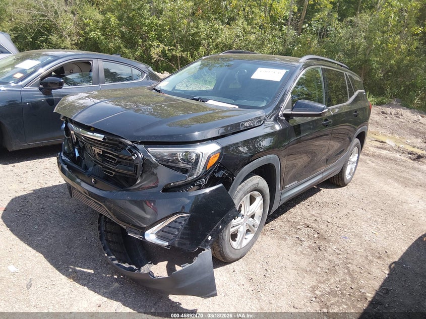 2018 GMC Terrain, Front End, IAAI, VIN 3GKALTEV8JL347439 — photo 2