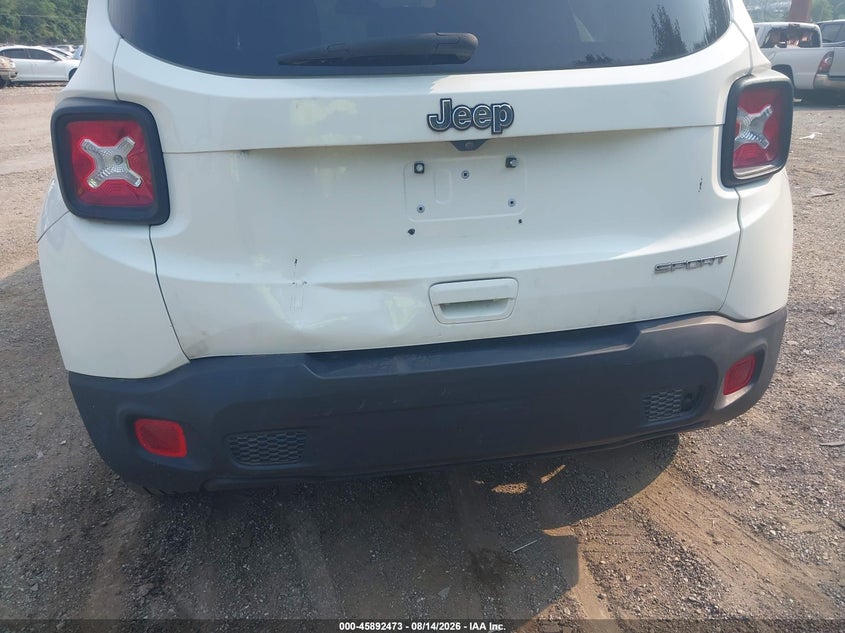 2020 JEEP RENEGADE auction photo 6