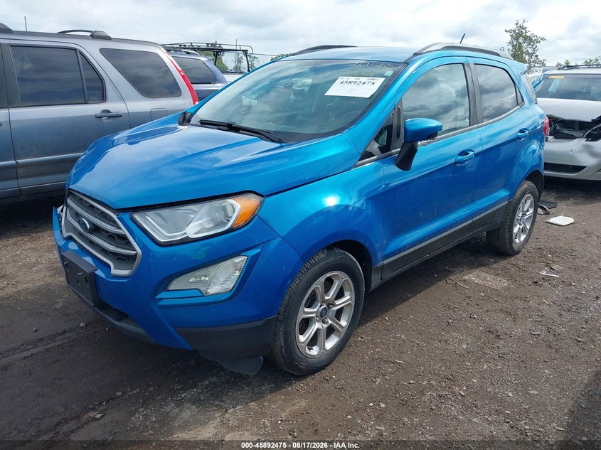 FORD ECOSPORT 2018 VIN MAJ3P1TE8JC205657