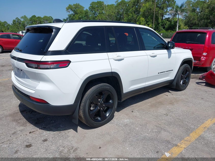 Vin: 1c4rjhag5p8706195, lot: 46391553, jeep grand cherokee altitude 4x4 20234