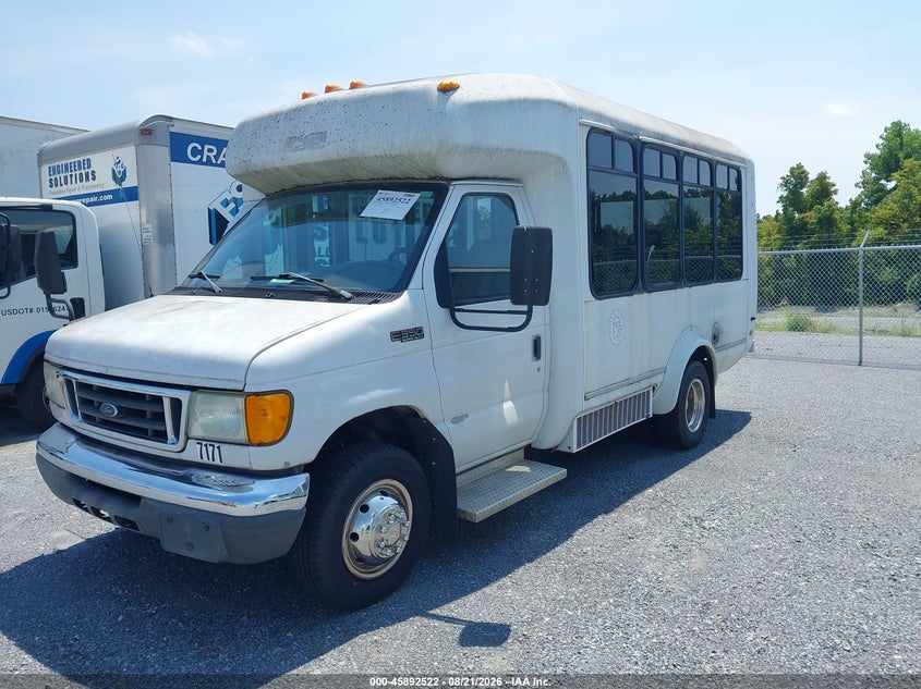2004 Ford Econoline, По кругу, IAAI, VIN 1FDWE35LX4HB18155 — фото 2