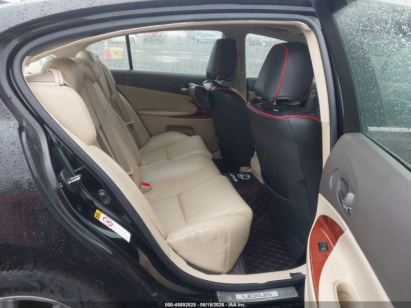 2008 LEXUS GS 350 auction photo 8