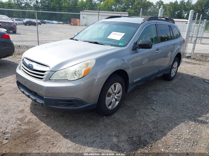 SUBARU OUTBACK 2011 VIN 4S4BRBAC9B3400719