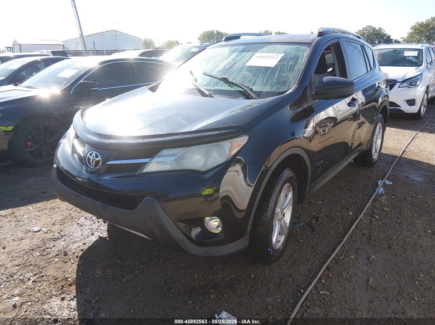 2013 Toyota RAV 4, Затопление, IAAI, VIN 2T3RFREVXDW122039 — фото 2