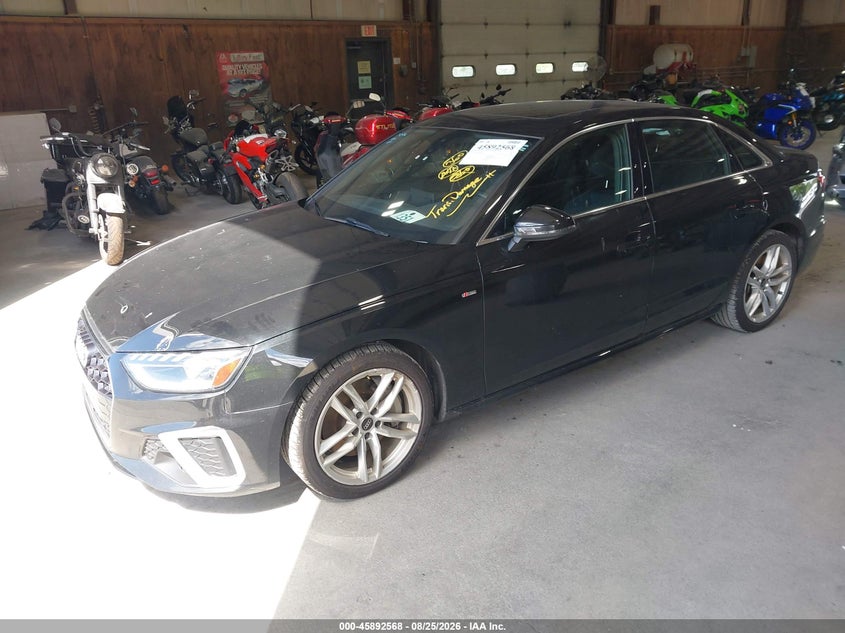 Vin: waueaaf40nn012563, lot: 46391629, audi a4 premium plus 45 tfsi s line quattro s tronic 20222