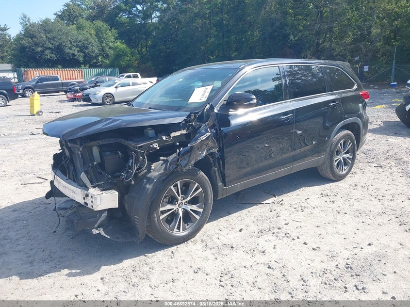 Vin: 5tdzarfh3ks042572, lot: 46391635, toyota highlander le 20192