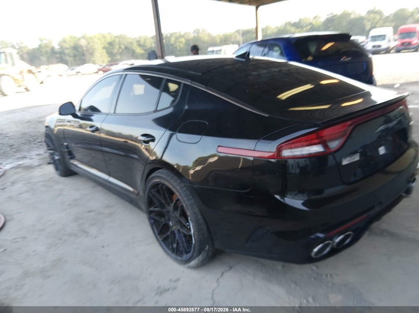 Vin: knae45lc0n6103434, lot: 46391638, kia stinger gt1 20223