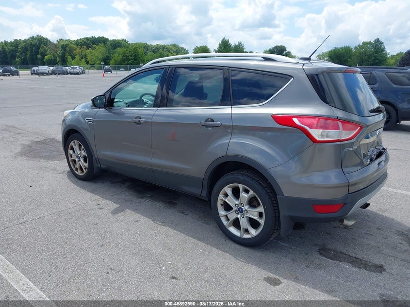 Vin: 1fmcu9j98eue49439, lot: 46391651, ford escape titanium 20143