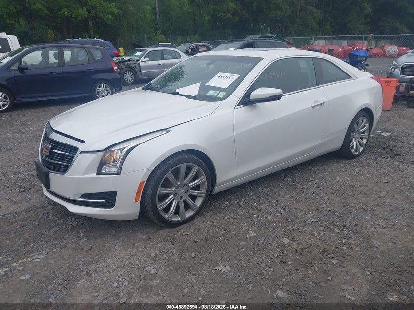 2016 Cadillac ATS, Крыша, IAAI, VIN 1G6AG1RX9G0130734 — фото 2