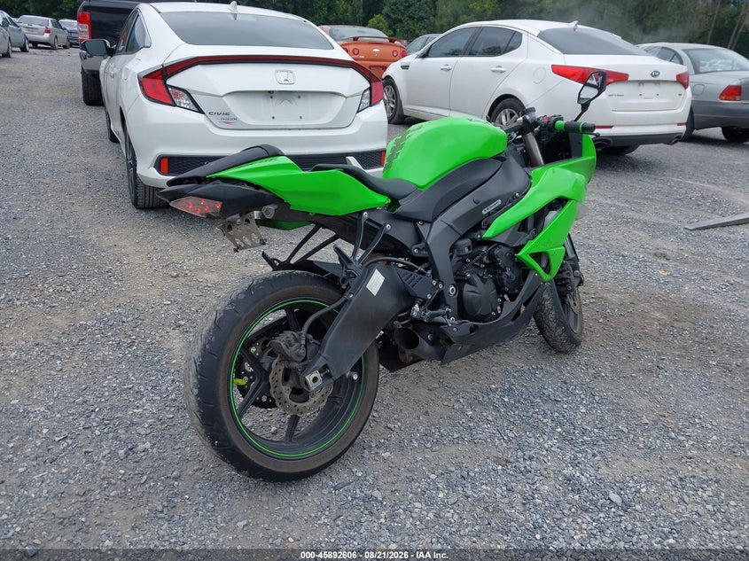 2009 KAWASAKI ZX600 auction photo 4