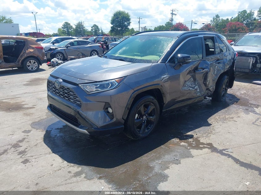 2019 Toyota RAV 4, Left Side, IAAI, VIN JTMEWRFVXKJ005179 — photo 2