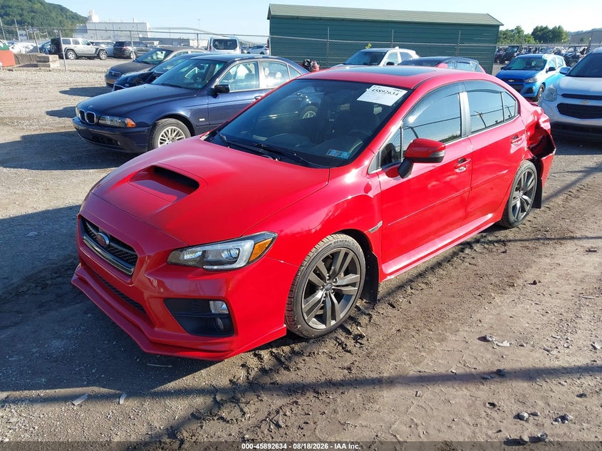 2017 Subaru WRX, Левый бок, IAAI, VIN JF1VA1N6XH8814147 — фото 2