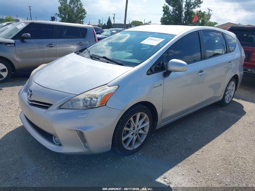 TOYOTA PRIUS V 2012 VIN JTDZN3EU3C3137877