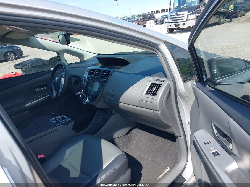 TOYOTA PRIUS V 2012 VIN JTDZN3EU3C3137877