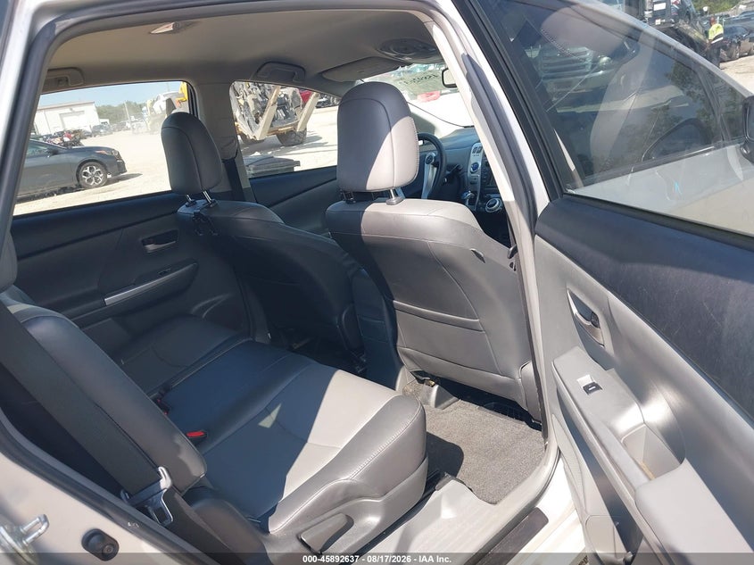 TOYOTA PRIUS V 2012 VIN JTDZN3EU3C3137877