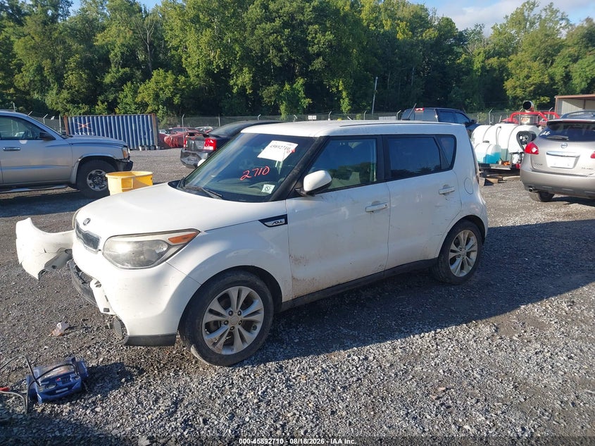 2015 Kia Soul, Front End, IAAI, VIN KNDJP3A51F7161792 — photo 2
