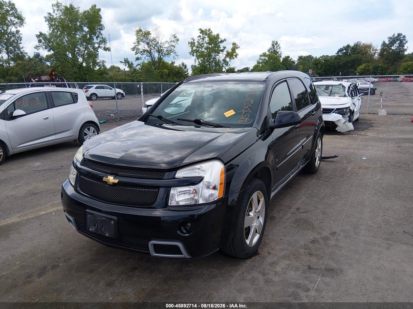 2009 Chevrolet Equinox, Правый зад, IAAI, VIN 2CNDL037796238624 — фото 2