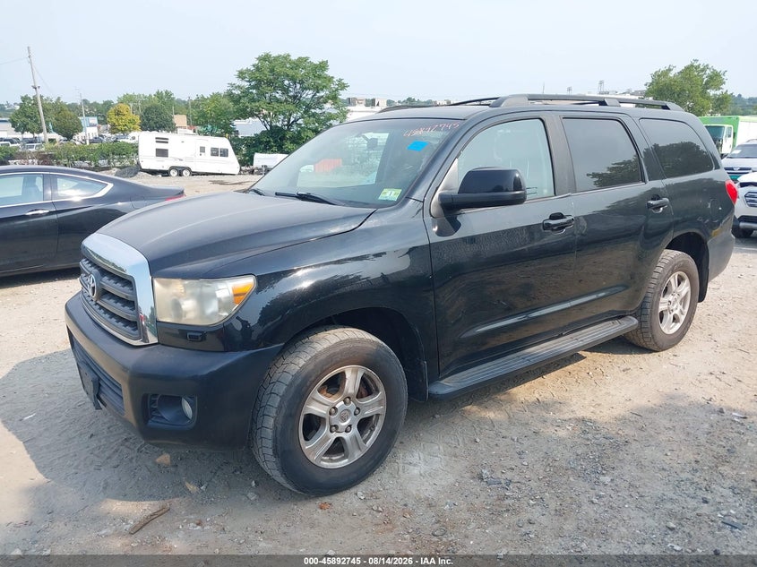 2008 Toyota Sequoia, Механика, IAAI, VIN 5TDBY64A68S003680 — фото 2